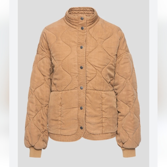 Blank NYC Chai Tea Quilted Jacket, Size XS - Picture 4 of 14